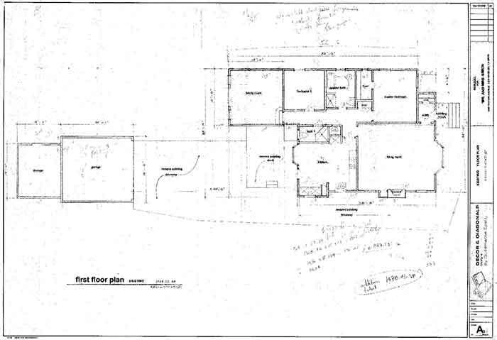 existing floor plan